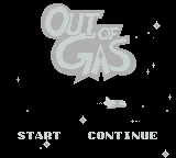 Out of Gas screenshot 3 for GameBoy